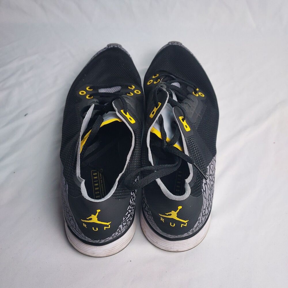 Nike Jordan Running Shoes Mens 13 Black Grey Athletic Sneakers AV1200 - Picture 4 of 9